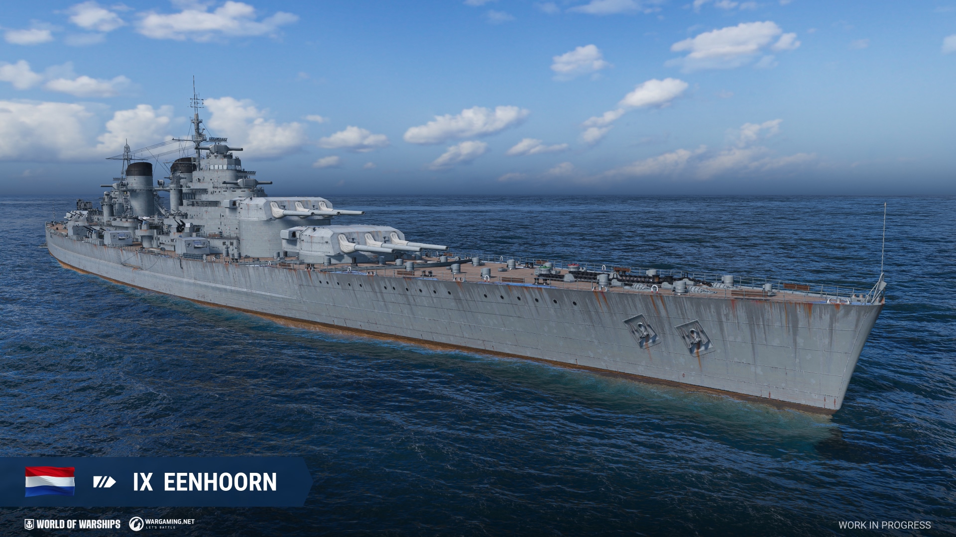Dutch Battleship Eenhoorn, Tier IX